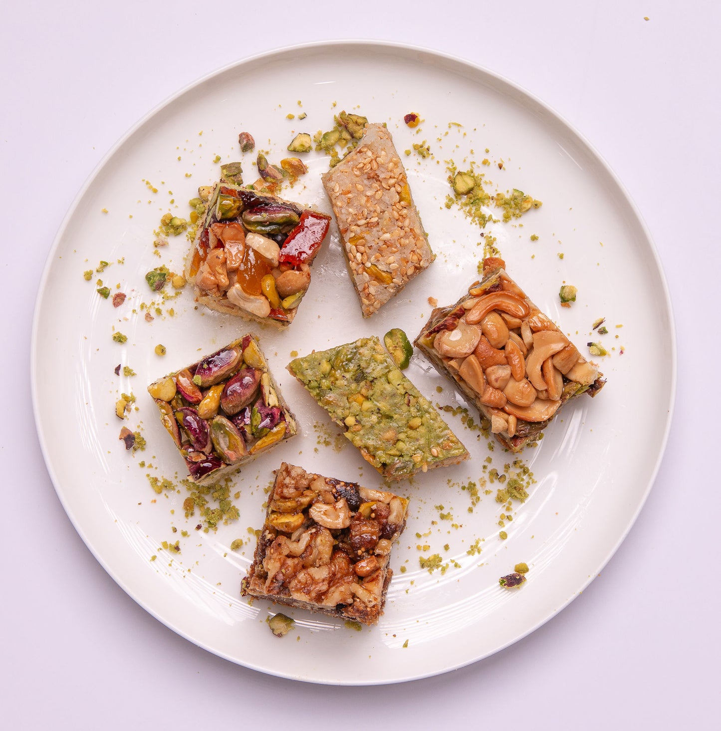 Mixed nut variety sweets